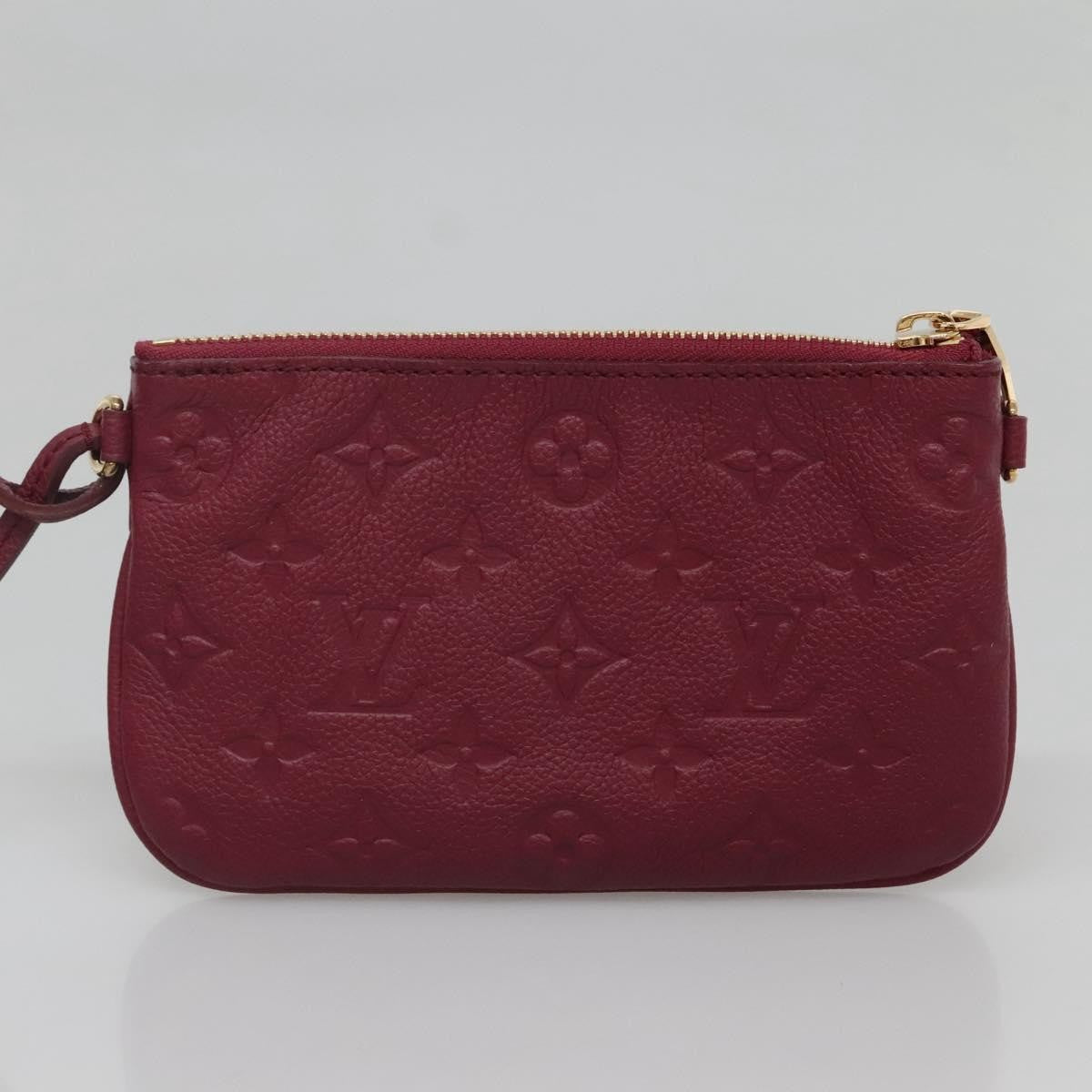 Louis Vuitton Citadine Handbag Monogram Empreinte Leather Purple Leather Tote Bag