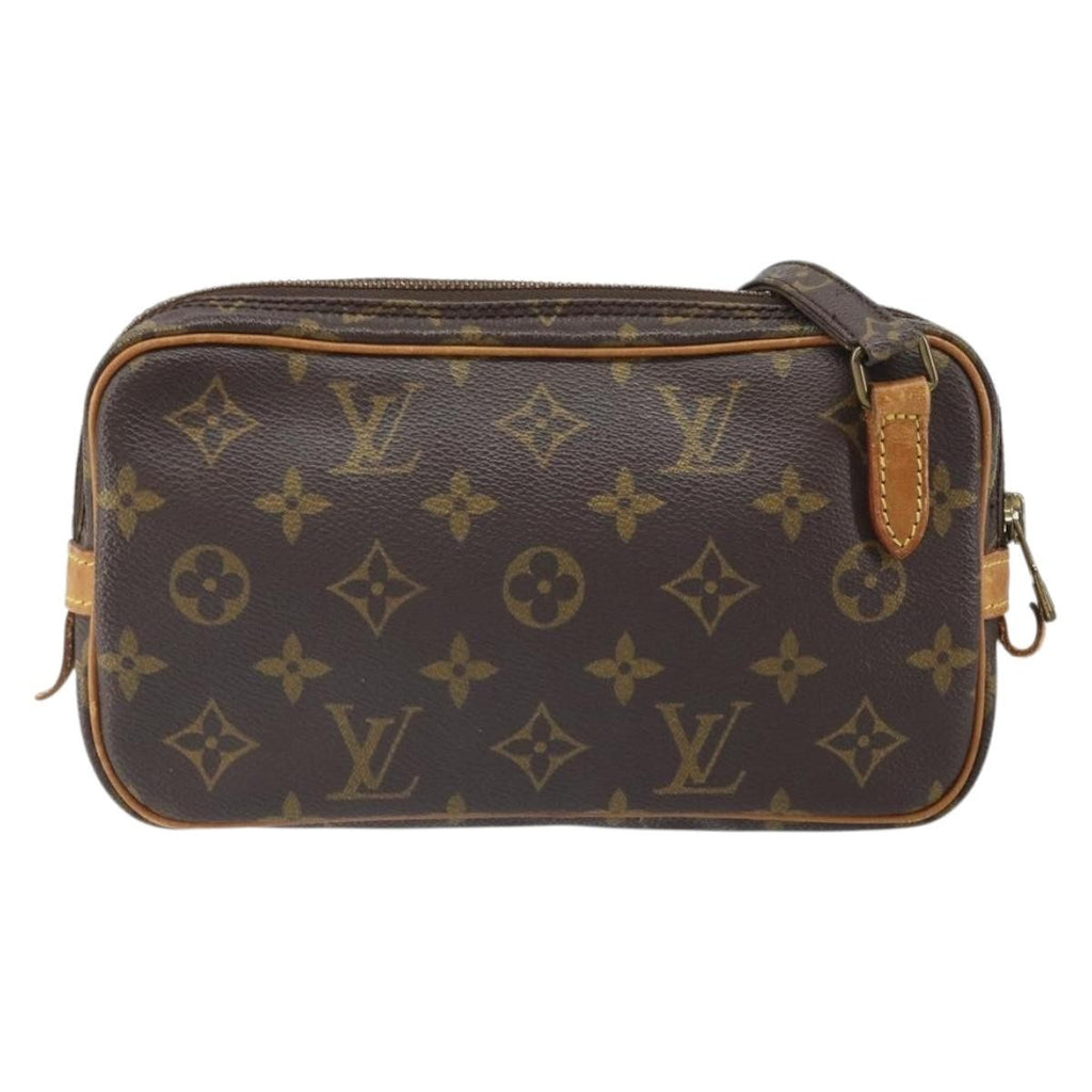 Louis Vuitton Pochette Marly Bandouliere Bag Monogram Canvas Brown Canvas Shoulder Bag