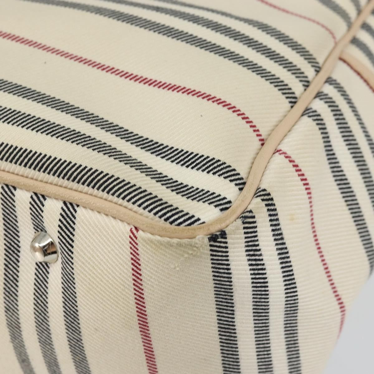 Burberry Nova Check Tote Canvas And Leather Beige Canvas Tote Bag