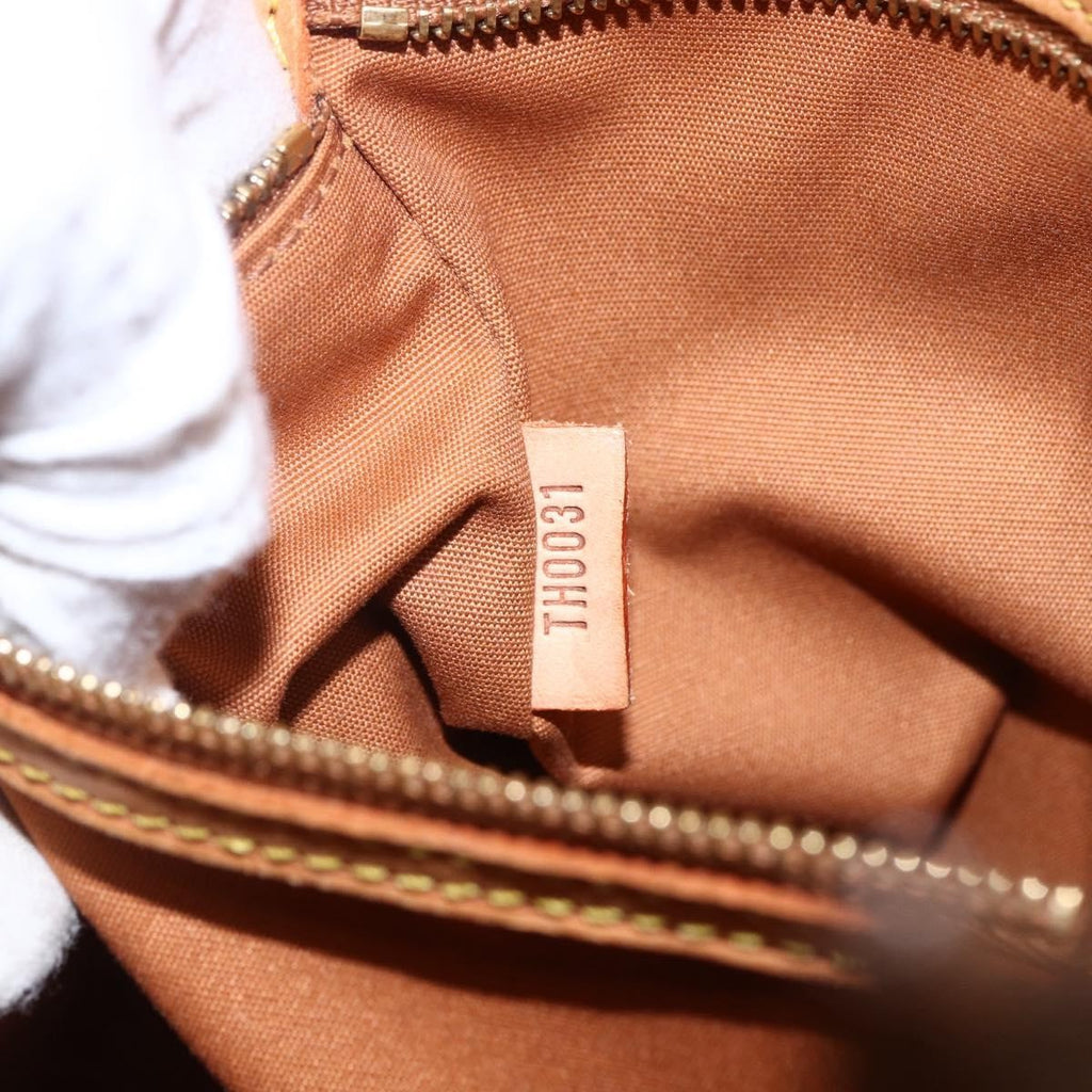 Louis Vuitton Reade Handbag Monogram Vernis Brown Patent_Leather Tote Bag
