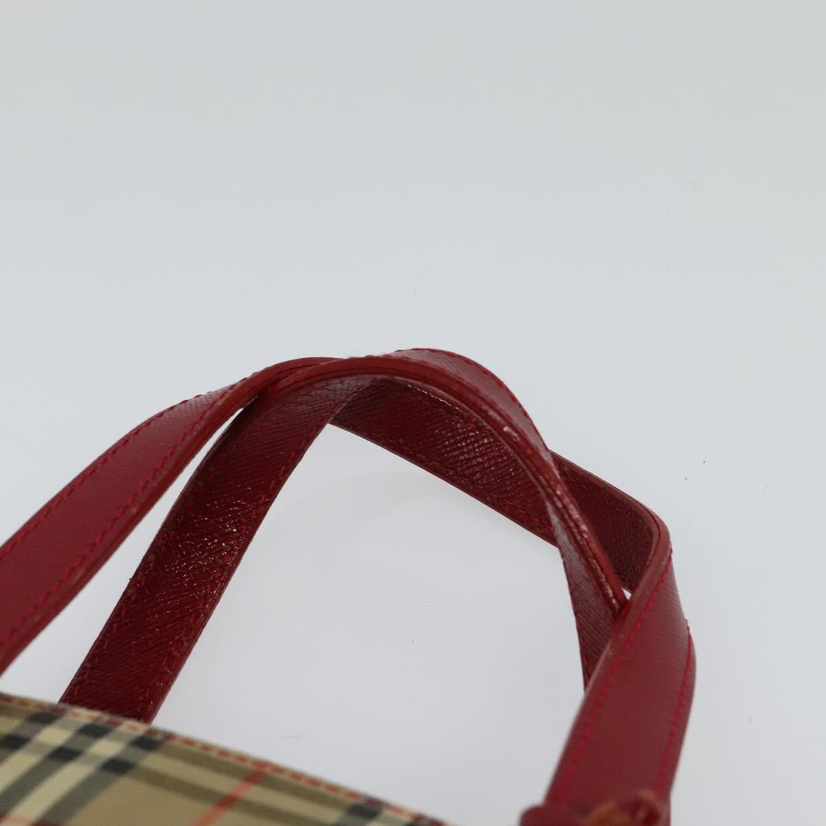 Burberry Nova Check Handbag Nova Check Canvas And Leather Beige Canvas Handbag