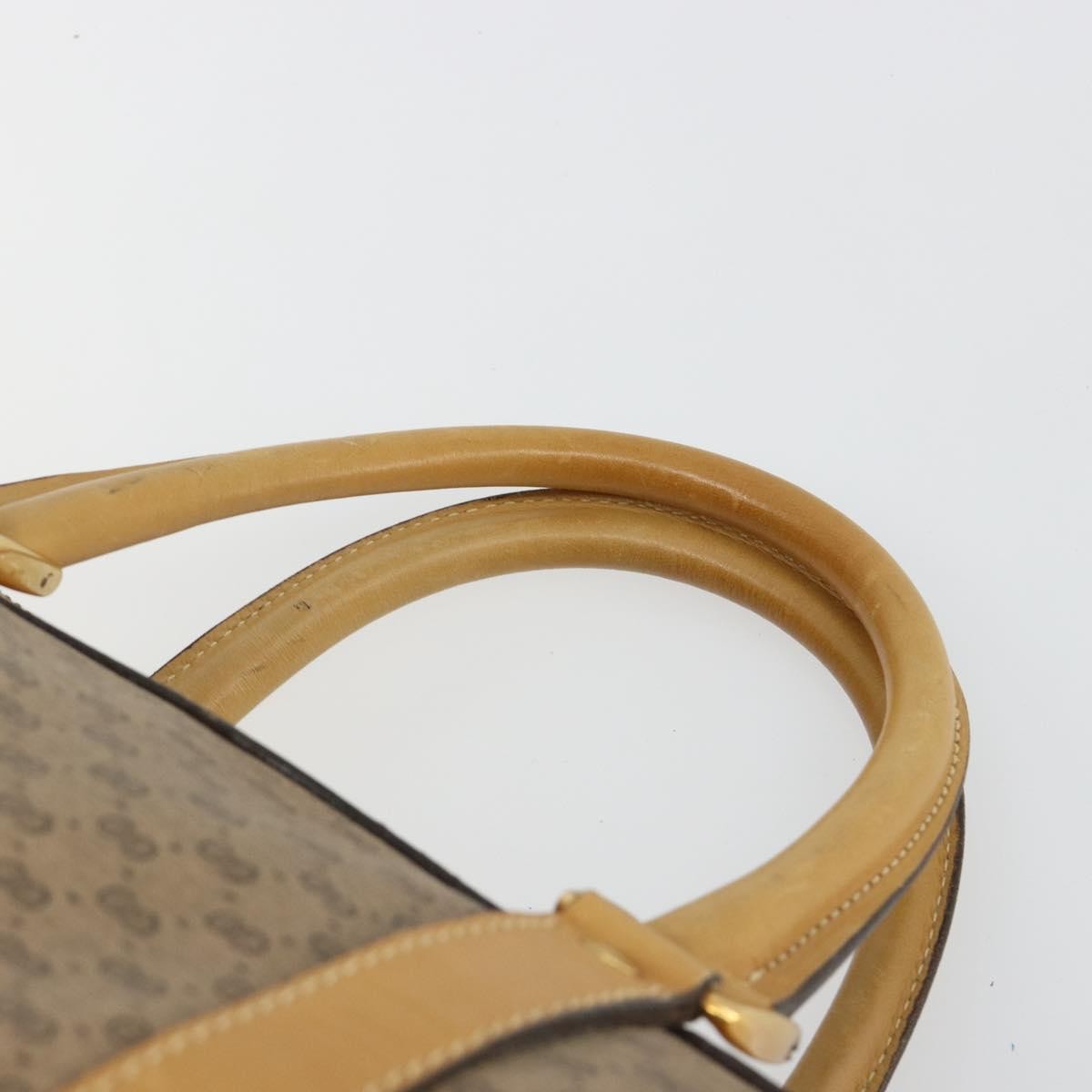 Gucci Vintage Travel Bag Gg Canvas Beige Pvc Travel Bag Bag (Pre-Owned)