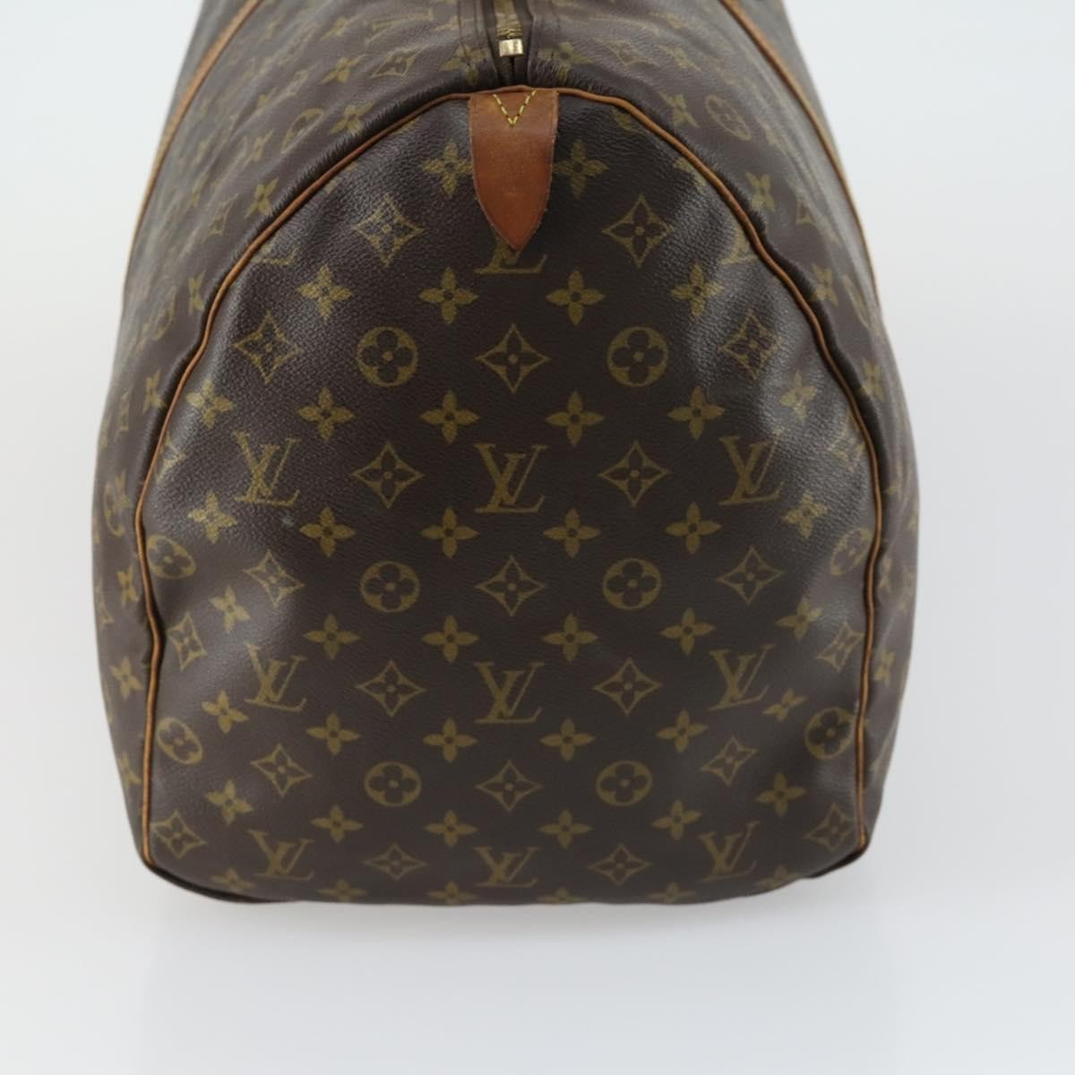 Louis Vuitton Keepall Bag Monogram Canvas Brown Canvas Travel Bag