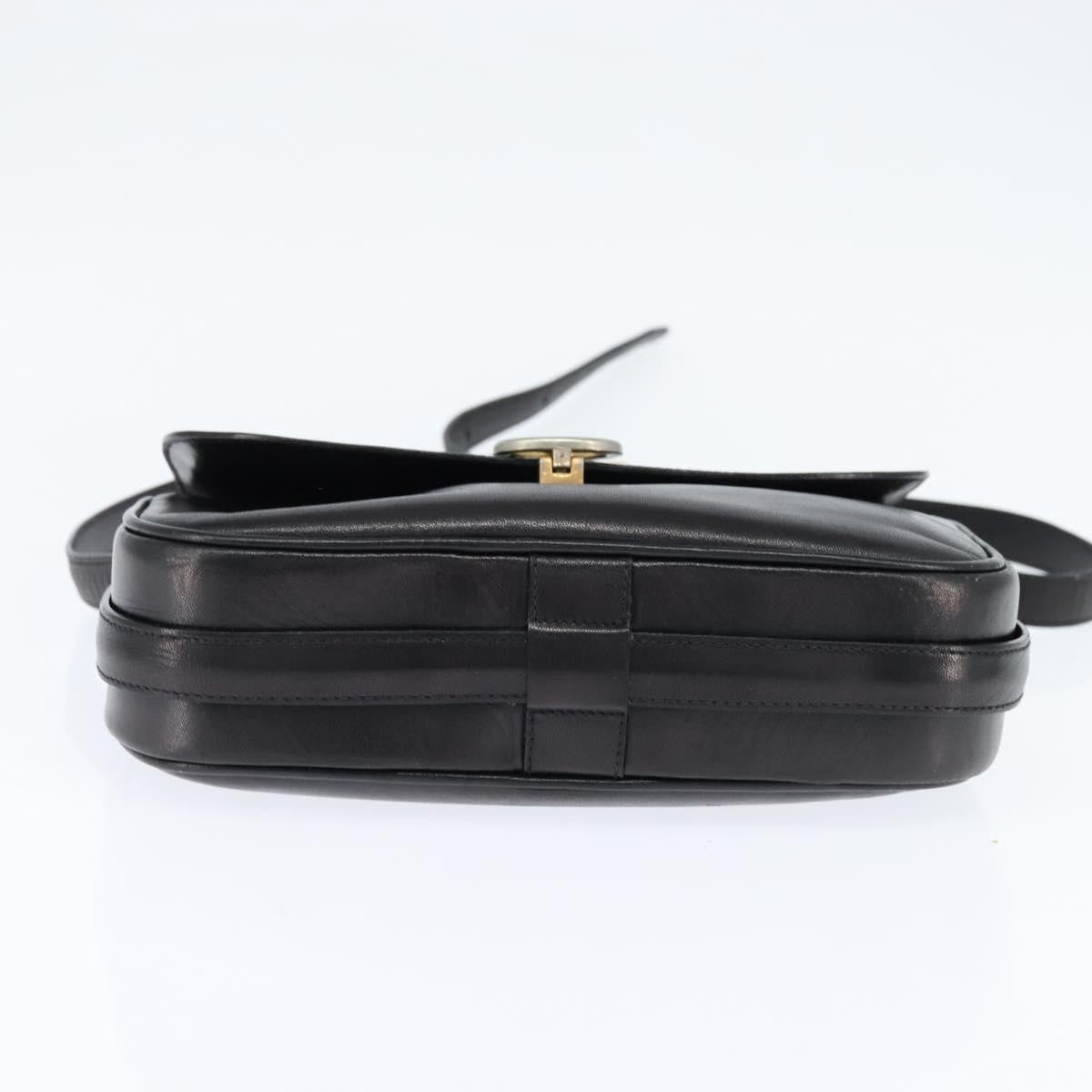 Celine Shoulder Bag Leather Black Leather Shoulder Bag Bag