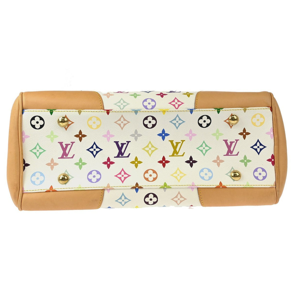 Louis Vuitton Beverly Handbag Monogram Multicolor Multicolour Canvas Handbag
