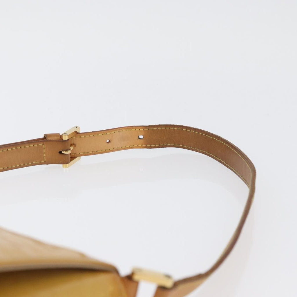 Louis Vuitton Thompson Street Handbag Monogram Vernis Beige Patent_Leather Shoulder Bag