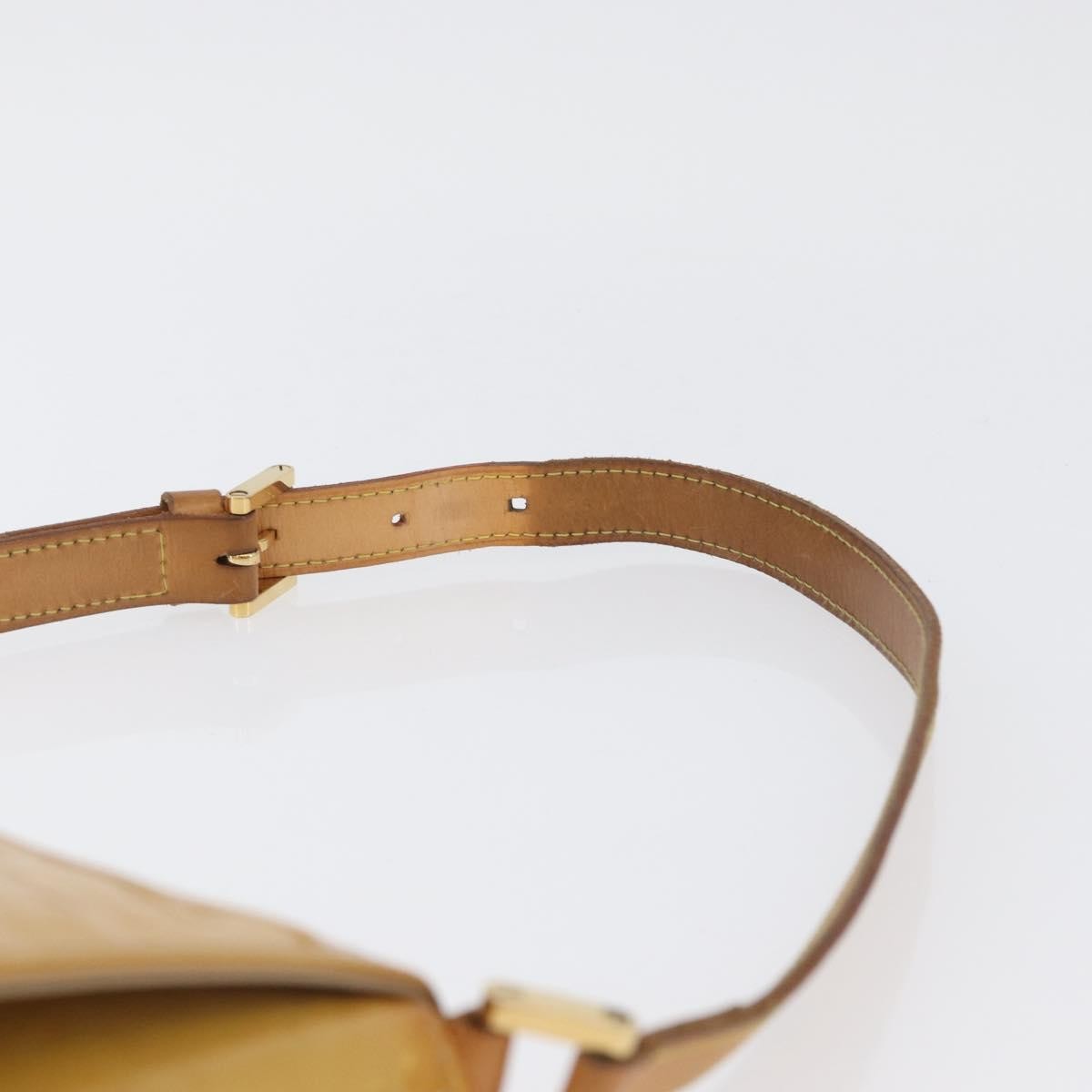 Louis Vuitton Thompson Street Handbag Monogram Vernis Beige Patent_Leather Shoulder Bag