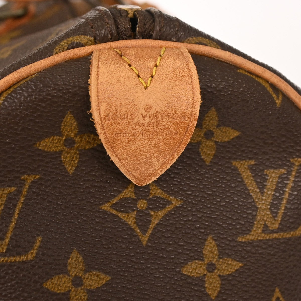 Louis Vuitton Keepall Bag Monogram Canvas Brown Canvas Travel Bag