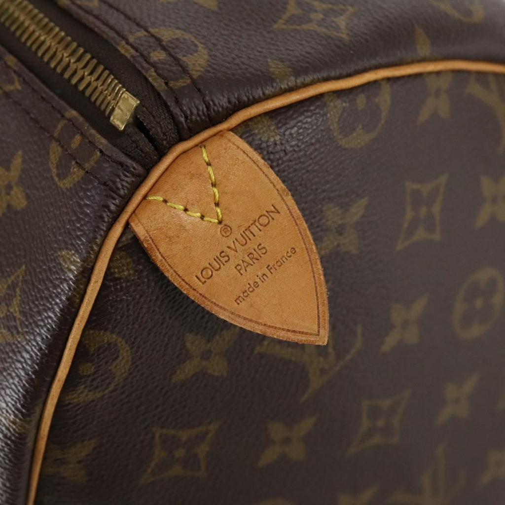 Louis Vuitton Keepall Bag Monogram Canvas Brown Canvas Travel Bag