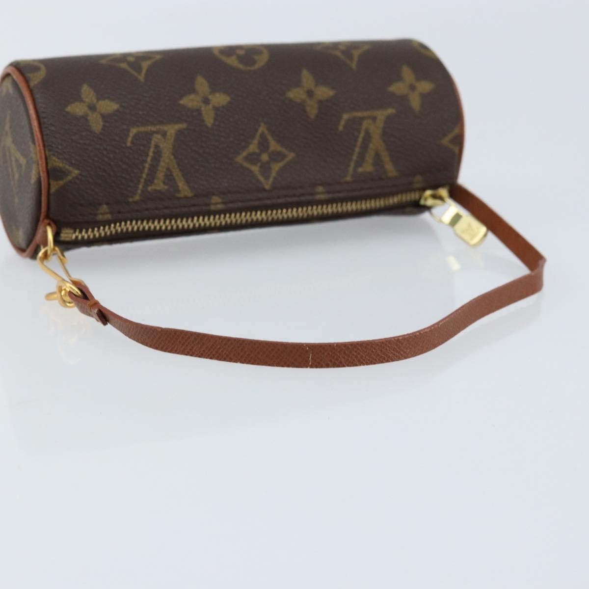 Louis Vuitton Papillon Pochette Monogram Canvas Brown Canvas Clutche & Pouche Bag