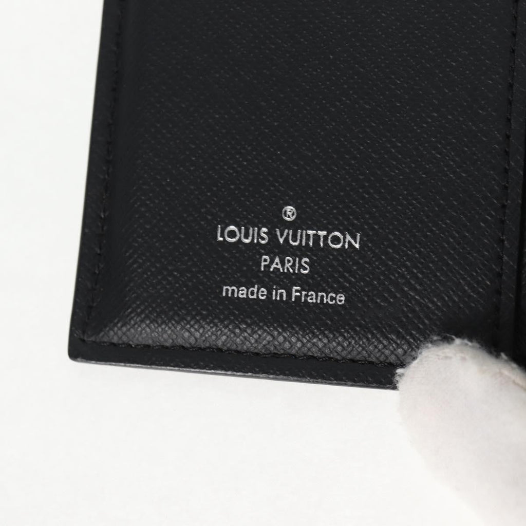 Louis Vuitton Cross Card Holder Limited Edition Monogram Pastel Noir Black Canvas Clutche & Pouche Bag