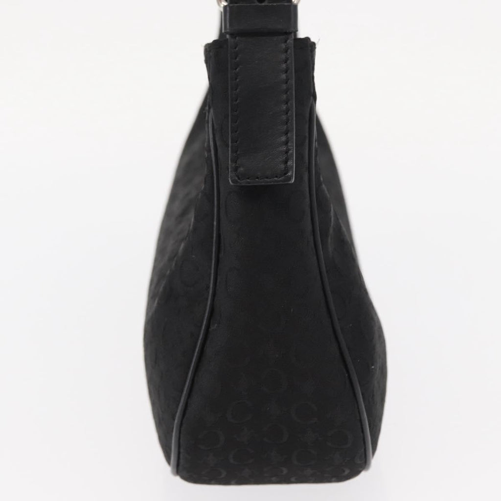 Celine Ava Bag Macadam Canvas Black Canvas Handbag