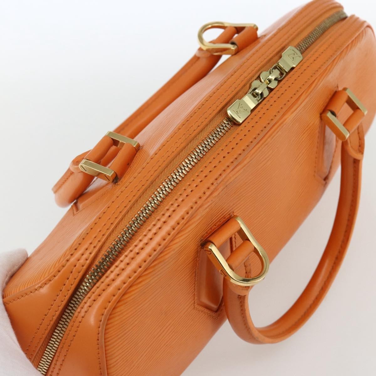Louis Vuitton Jasmin Bag Epi Leather Orange Leather Handbag