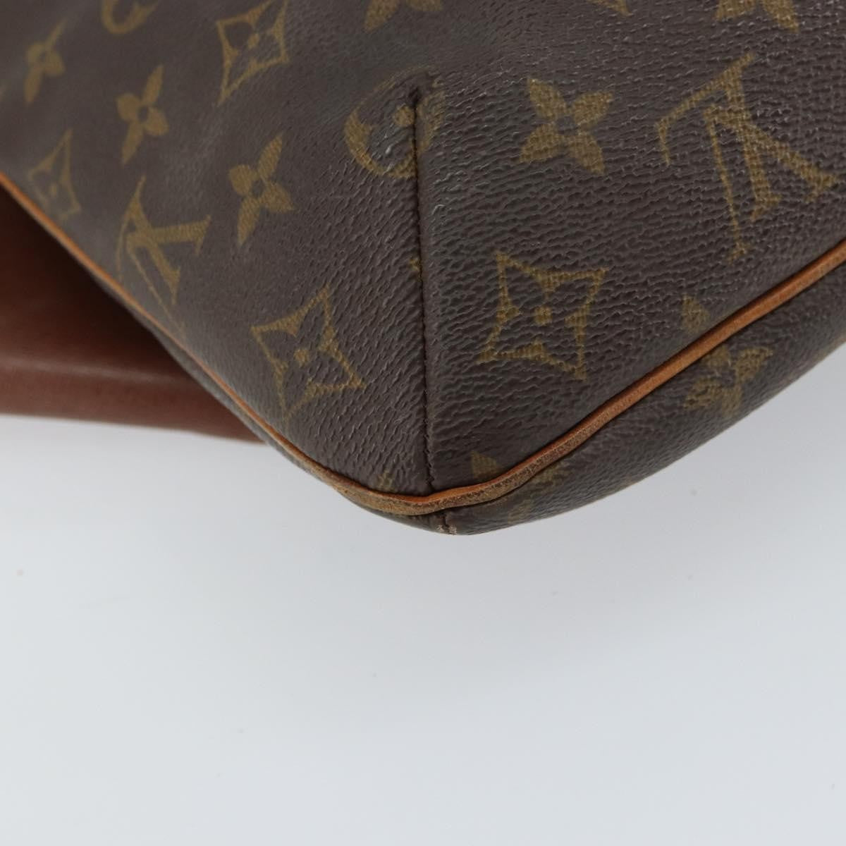 Louis Vuitton Musette Salsa Handbag Monogram Canvas Brown Canvas Shoulder Bag