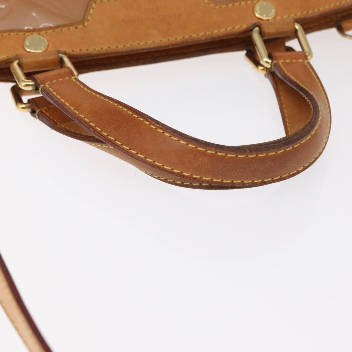 Louis Vuitton Brea Handbag Monogram Vernis Brown Patent_Leather Handbag