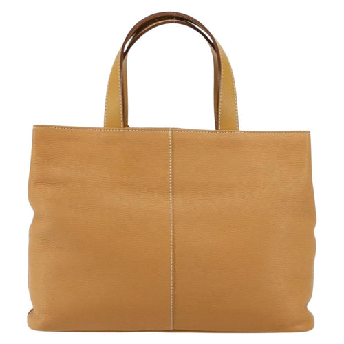 Burberry Vintage Tote Bag Leather Beige Leather Tote Bag