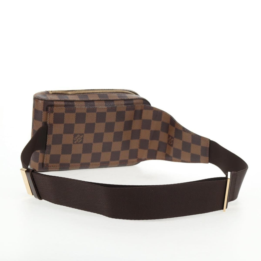 Louis Vuitton Geronimos Waist Bag Damier Brown Canvas Shoulder Bag