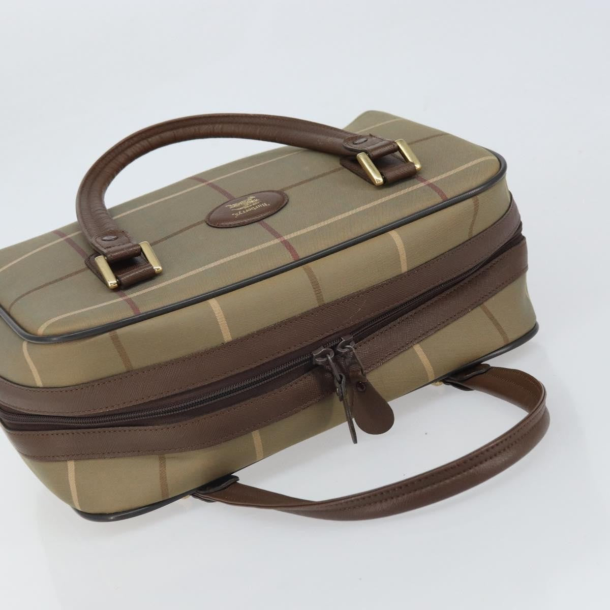 Burberry Nova Check Handbag Nova Check Canvas Brown Canvas Handbag