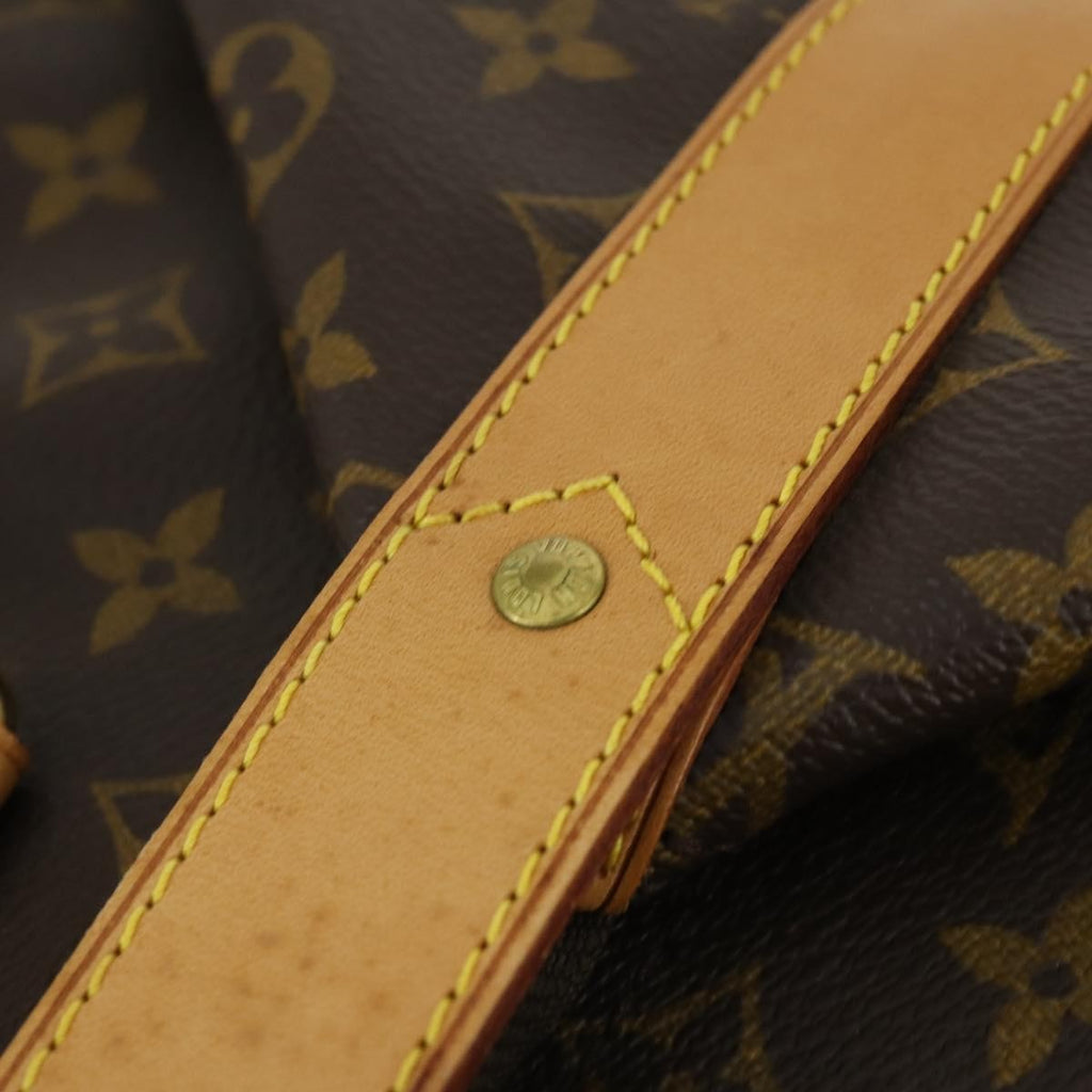 Louis Vuitton Cruiser Handbag Monogram Canvas Brown Canvas Travel Bag