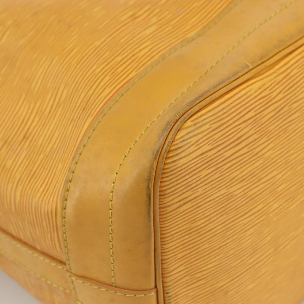 Louis Vuitton Noe Handbag Epi Leather Yellow Leather Shoulder Bag