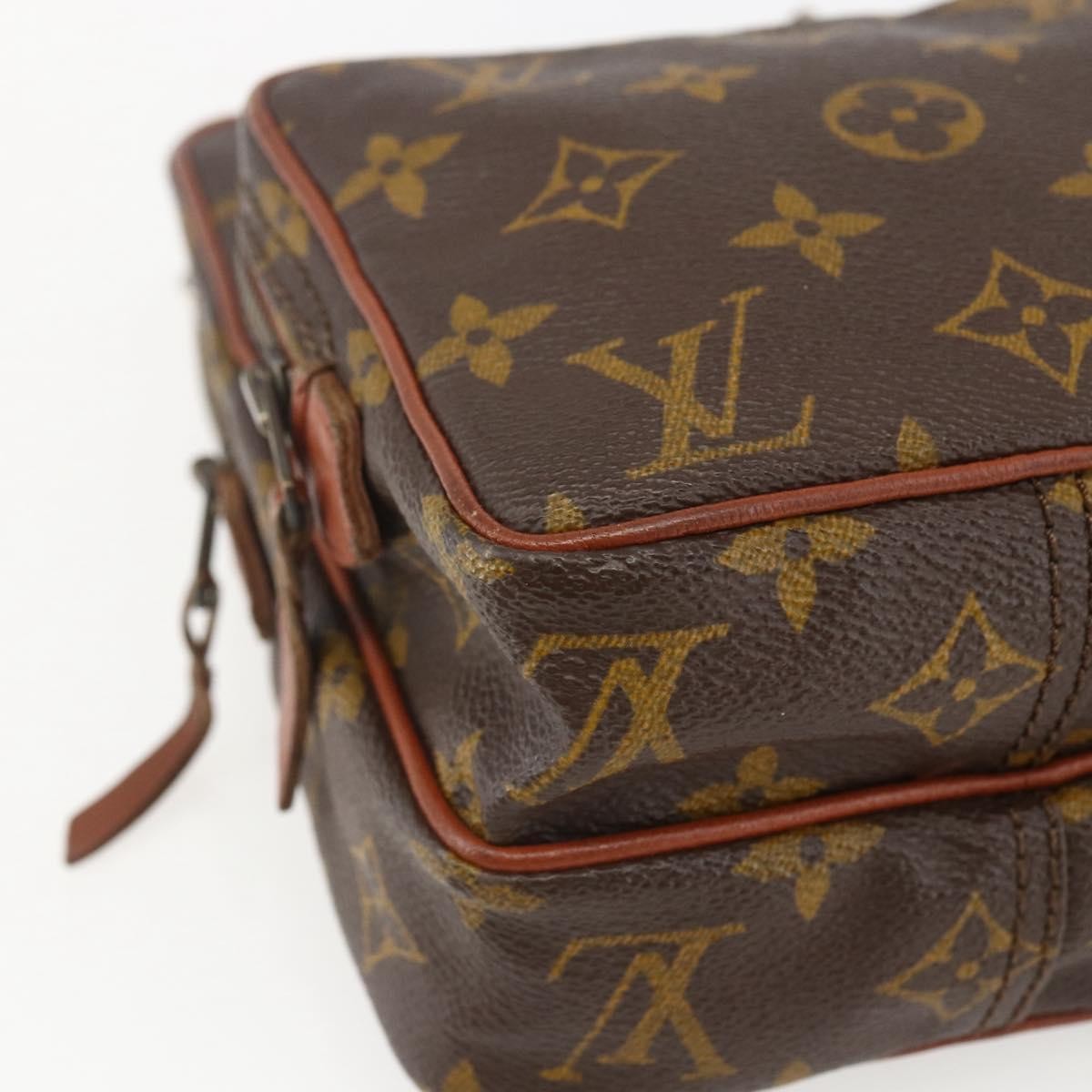 Louis Vuitton Amazone Bag Monogram Canvas Brown Canvas Shoulder Bag