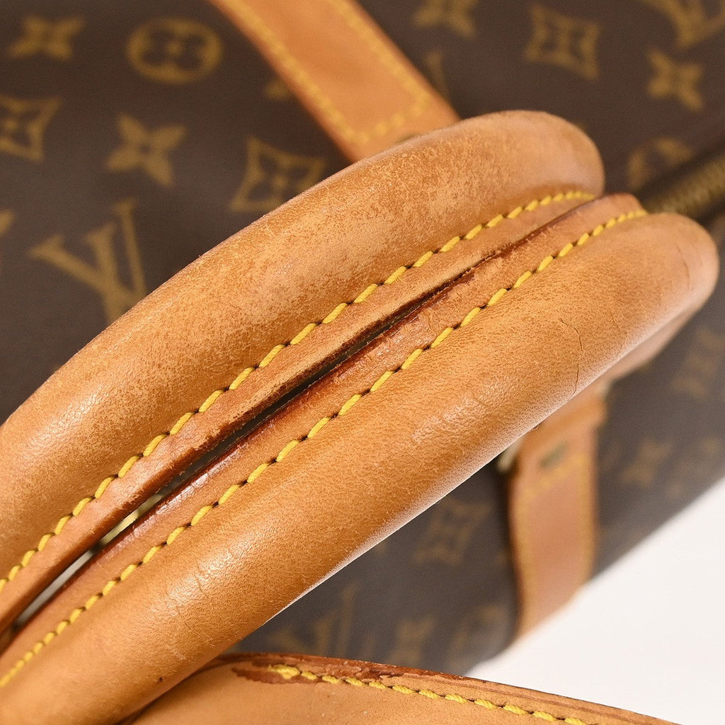 Louis Vuitton Keepall Bag Monogram Canvas Brown Canvas Travel Bag
