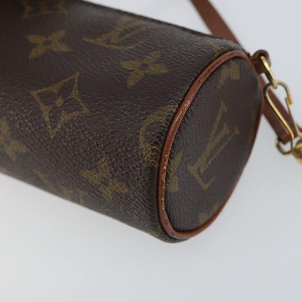 Louis Vuitton Papillon Pochette Monogram Canvas Brown Canvas Clutche & Pouche Bag