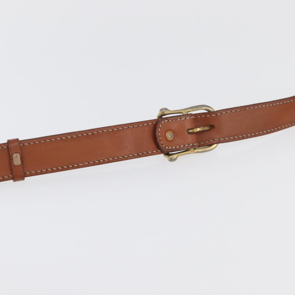 Celine Vintage Macadam Shoulder Bag Canvas And Leather Brown Canvas Handbag