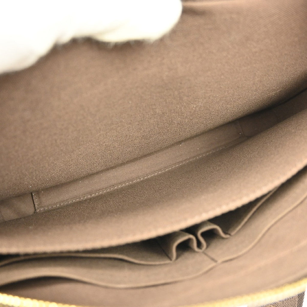 Louis Vuitton Shelton Messenger Bag Damier Brown Canvas Shoulder Bag