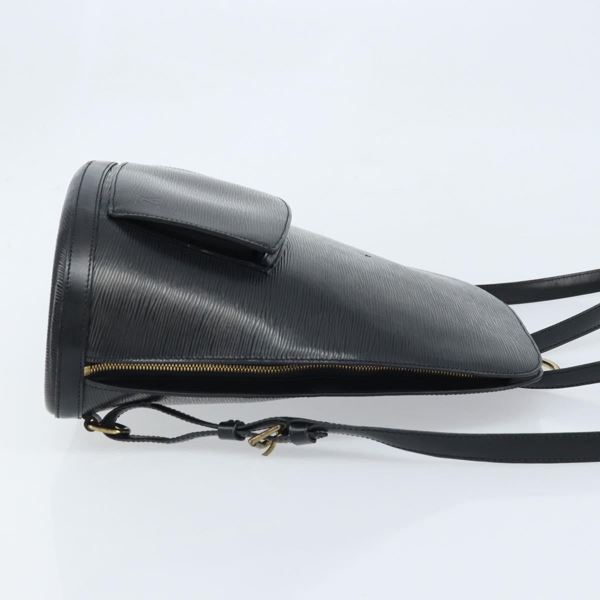 Louis Vuitton Gobelins Backpack Epi Leather Black Leather Backpack Bag