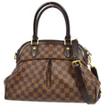 Louis Vuitton Trevi Handbag Damier Brown Canvas Handbag