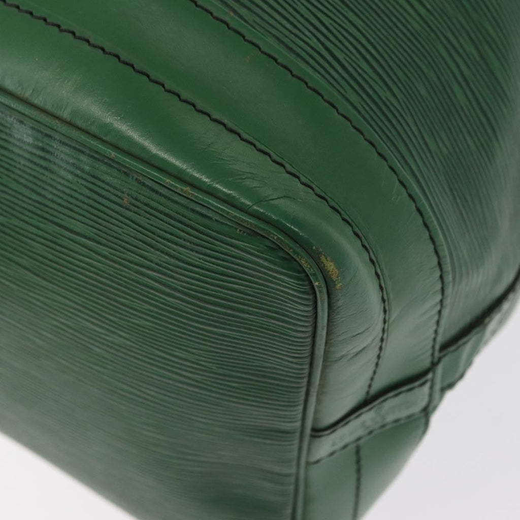 Louis Vuitton Noe Handbag Epi Leather Green Leather Shoulder Bag