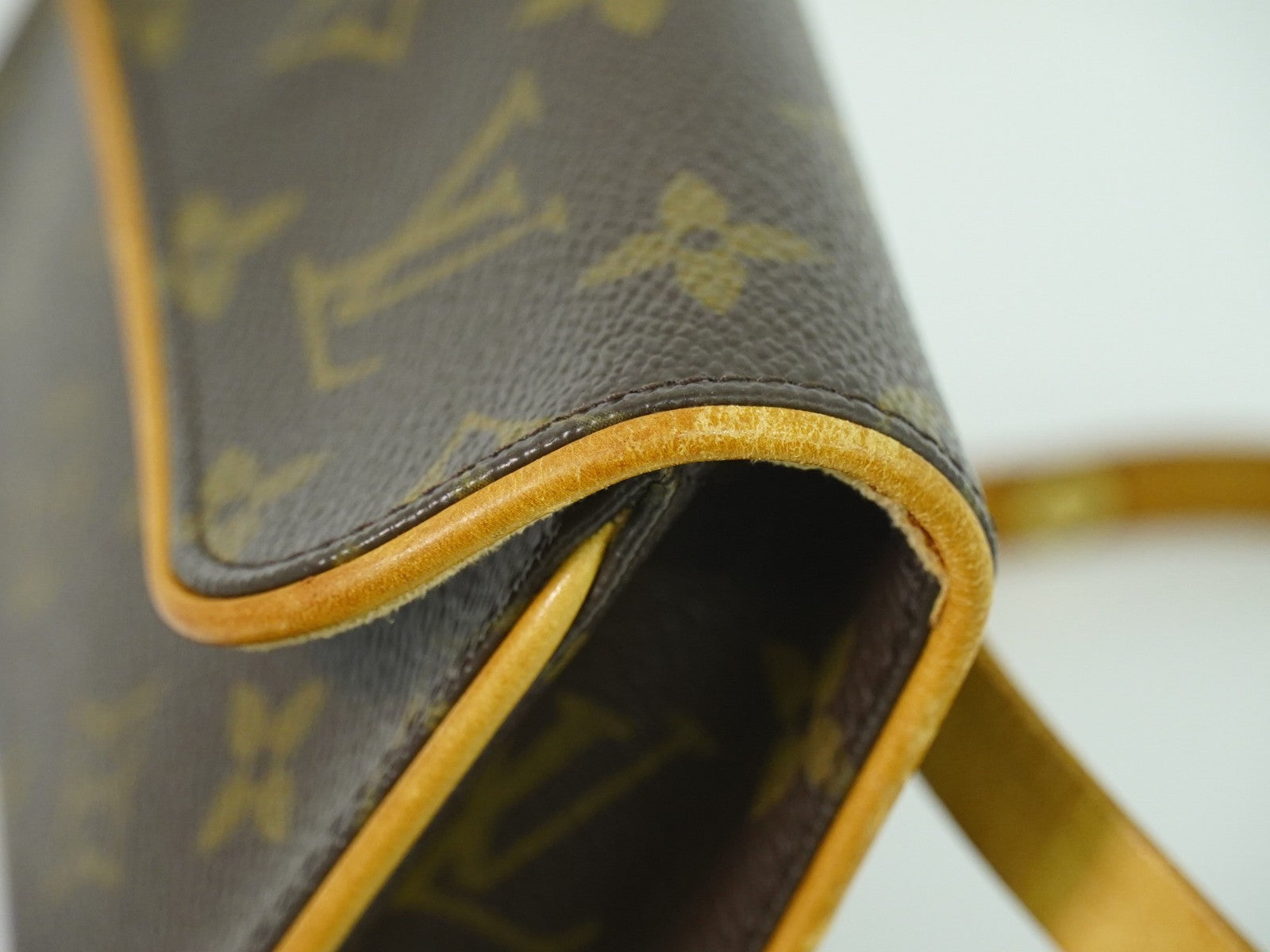 Louis Vuitton Florentine Waist Bag Monogram Canvas Brown Canvas Shoulder Bag