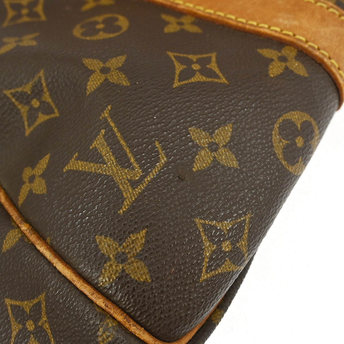 Louis Vuitton Keepall Bandouliere Bag Monogram Canvas Brown Canvas Travel Bag