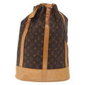 Louis Vuitton Randonnee Backpack Monogram Canvas Brown Canvas Shoulder Bag