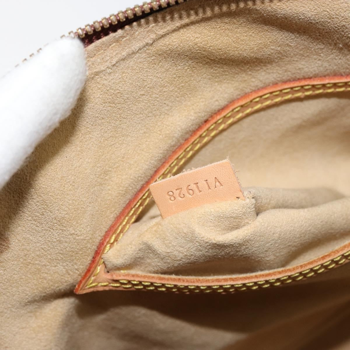 Louis Vuitton Alma Handbag Nomade Leather Beige Leather Handbag