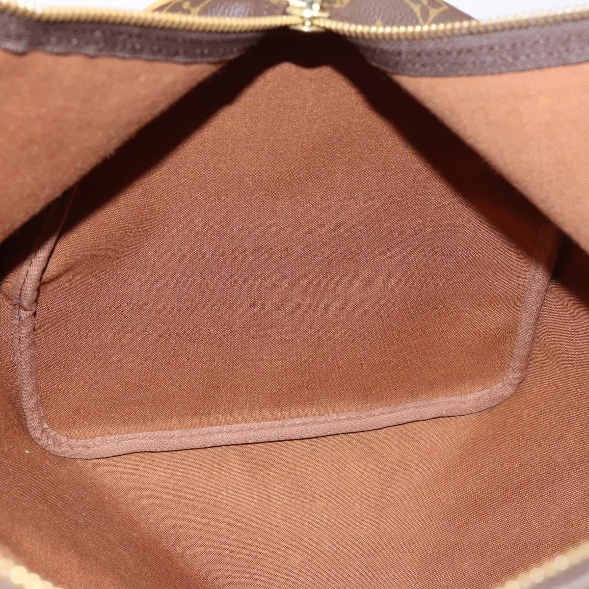 Louis Vuitton Keepall Bag Monogram Canvas Brown Canvas Travel Bag