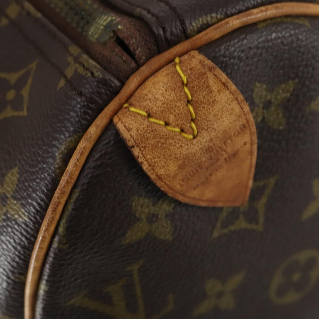 Louis Vuitton Keepall Bag Monogram Canvas Brown Canvas Travel Bag