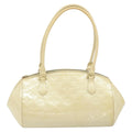 Louis Vuitton Sherwood Handbag Monogram Vernis Brown Patent_Leather Shoulder Bag