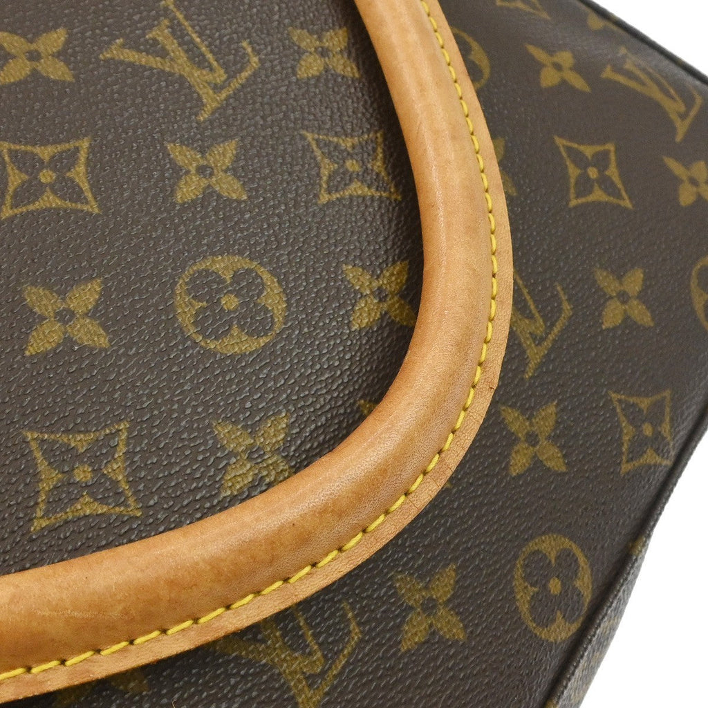 Louis Vuitton Monogram Looping Handbag Monogram Canvas Brown Canvas Handbag