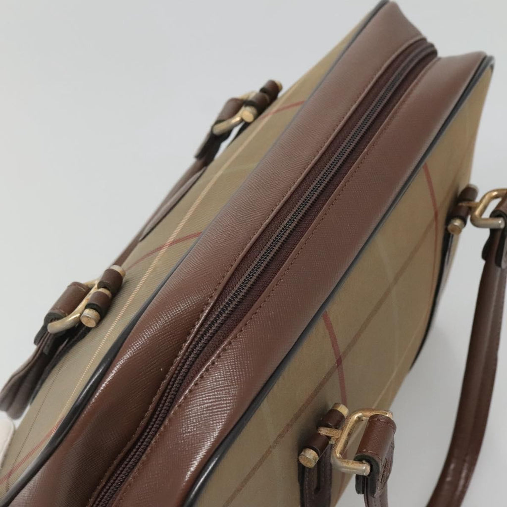 Burberry Nova Check Handbag Nova Check Canvas Beige Canvas Handbag