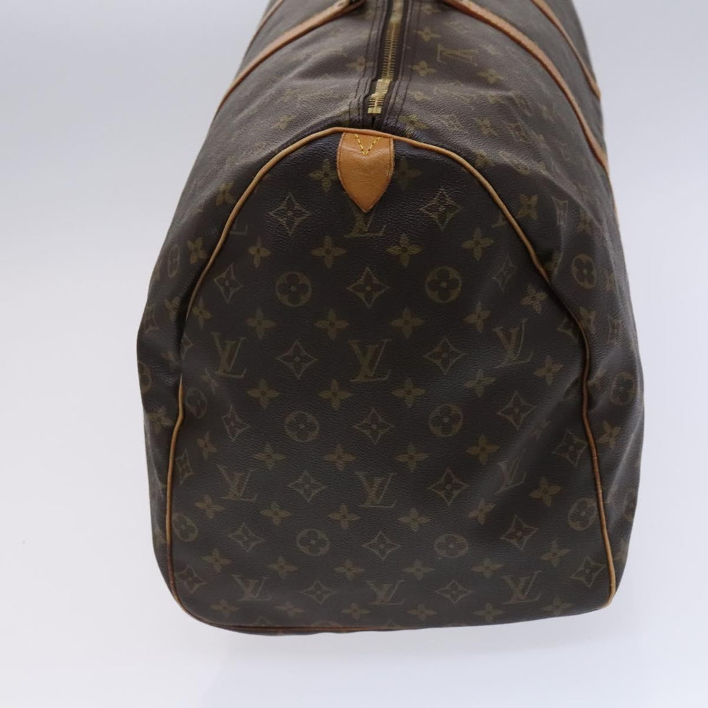 Louis Vuitton Keepall Bag Monogram Canvas Brown Canvas Travel Bag