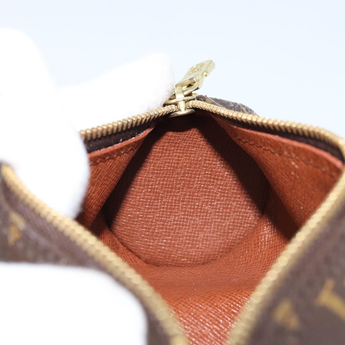 Louis Vuitton Papillon Pochette Monogram Canvas Brown Canvas Clutche & Pouche Bag