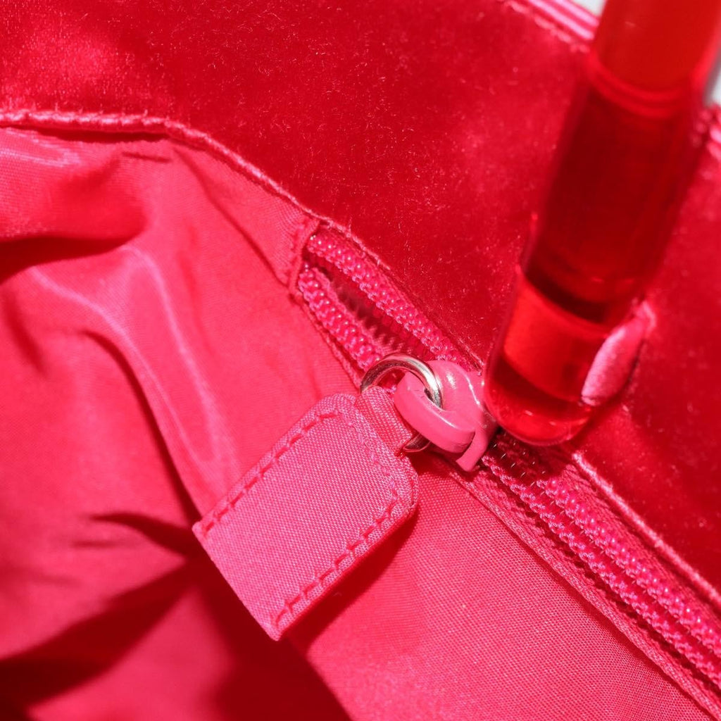 Prada Vintage Handbag Satin Red Satin Handbag