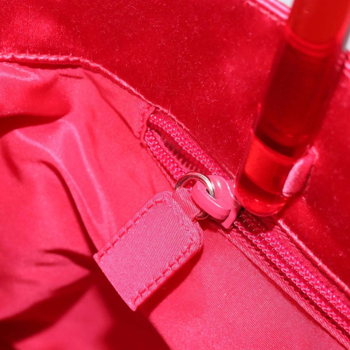 Prada Vintage Handbag Satin Red Satin Handbag