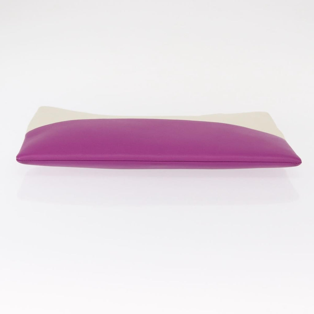 Celine Bicolor Solo Clutch Leather Multicolour Leather Clutche & Pouche Bag