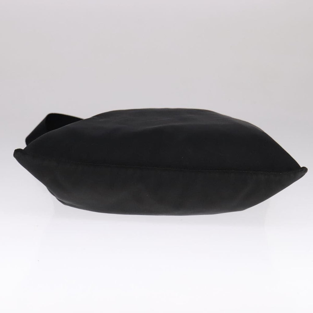 Prada Flat Messenger Bag Tessuto Black Nylon Shoulder Bag Bag
