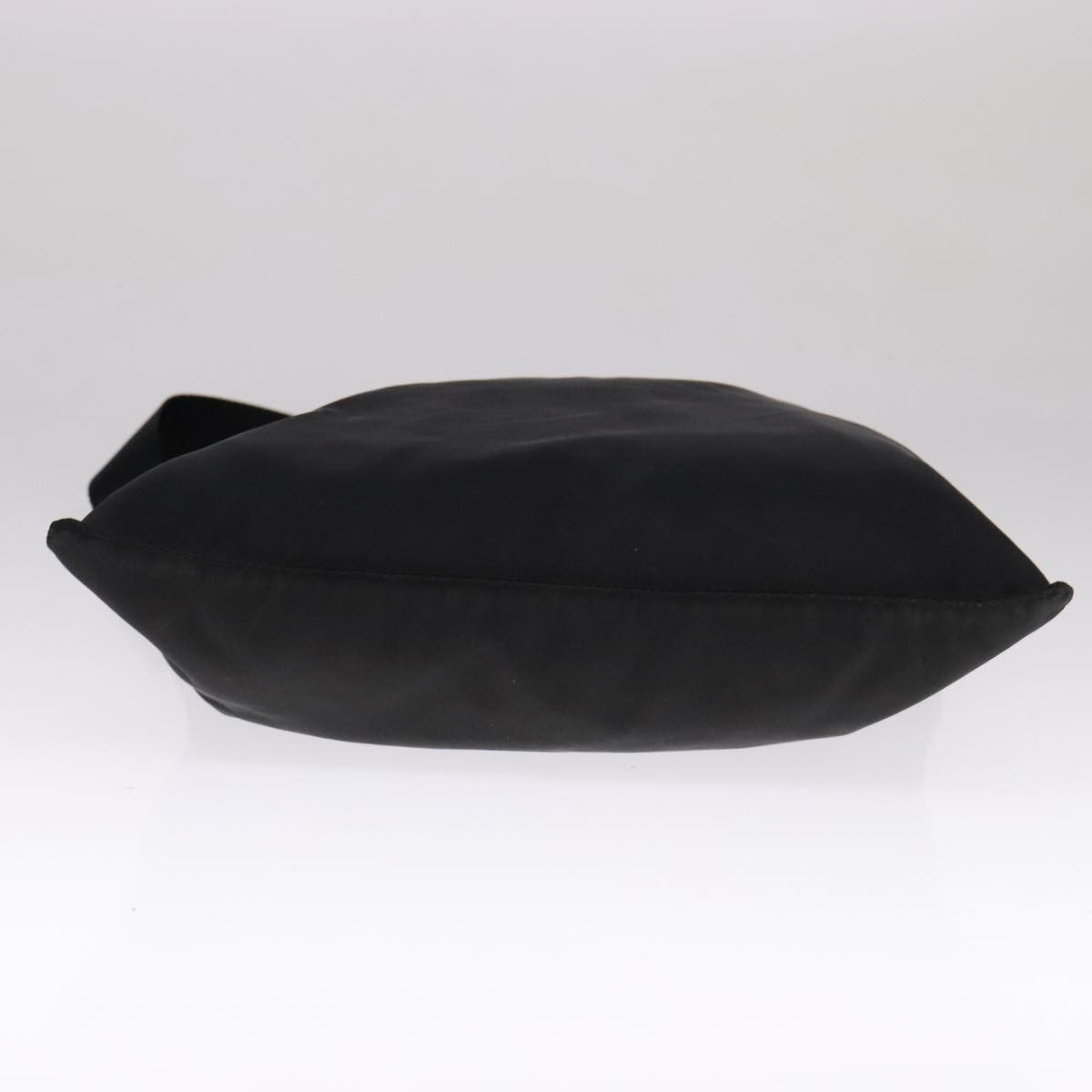 Prada Flat Messenger Bag Tessuto Black Nylon Shoulder Bag Bag