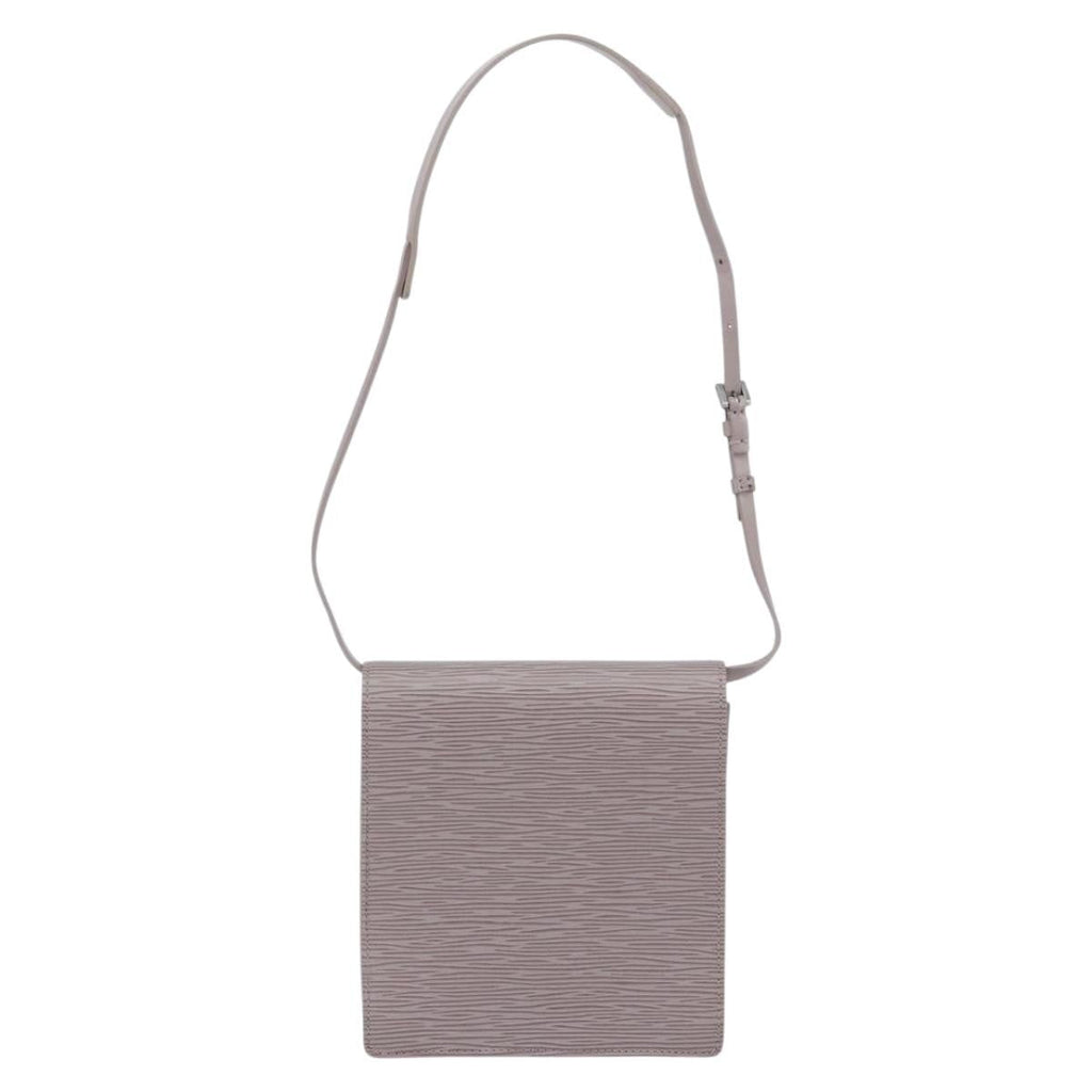 Louis Vuitton Biarritz Shoulder Bag Epi Leather Purple Leather Clutche & Pouche Bag