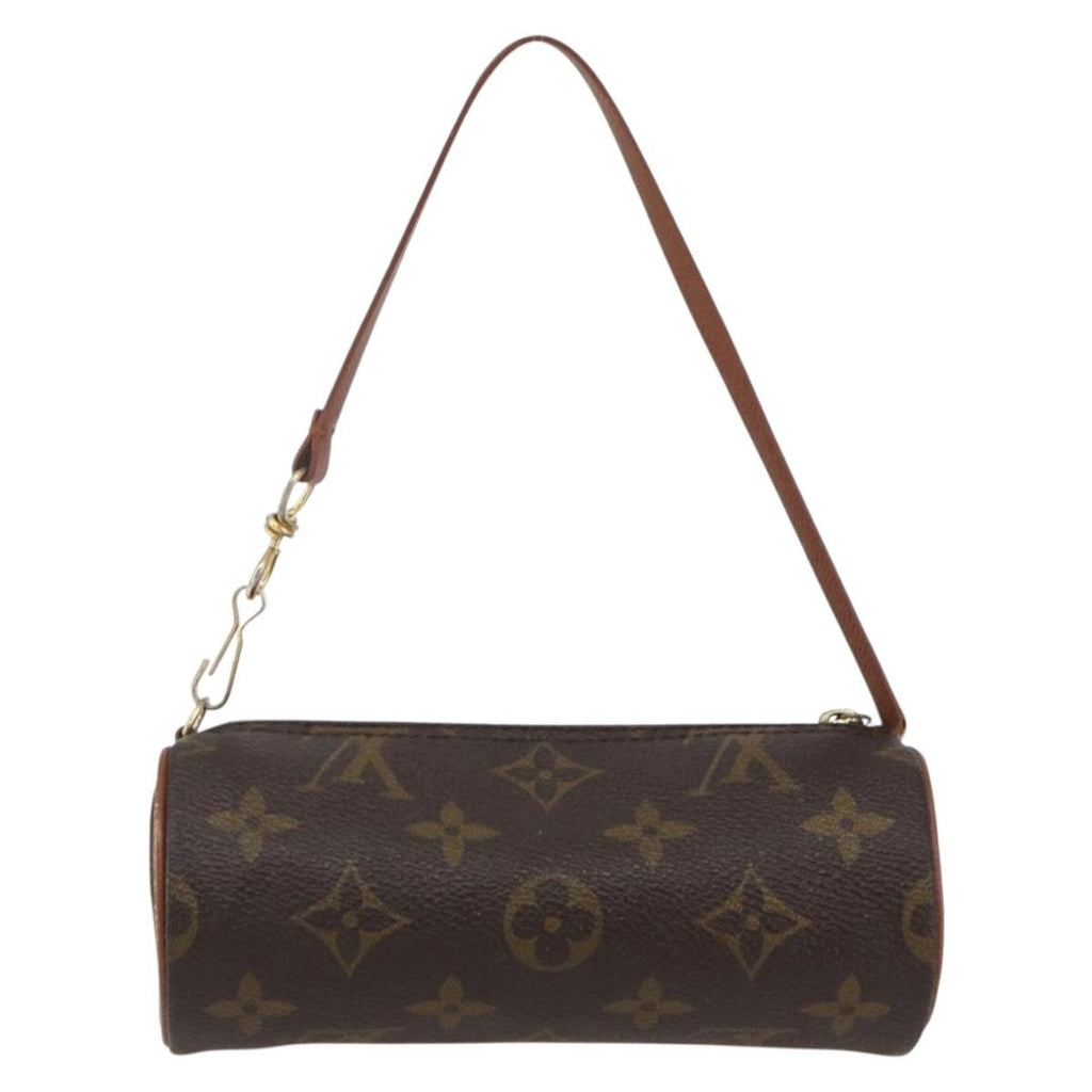 Louis Vuitton Papillon Pochette Monogram Canvas Brown Canvas Clutche & Pouche Bag